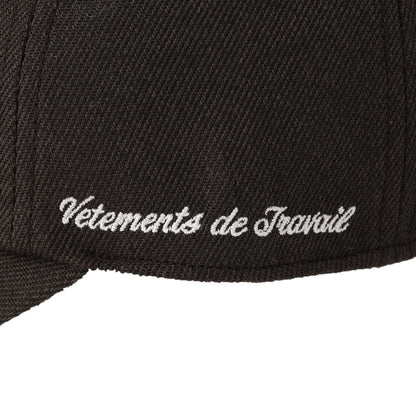 Danton 6 Panel Polyester Serge Baseball Cap - Brown