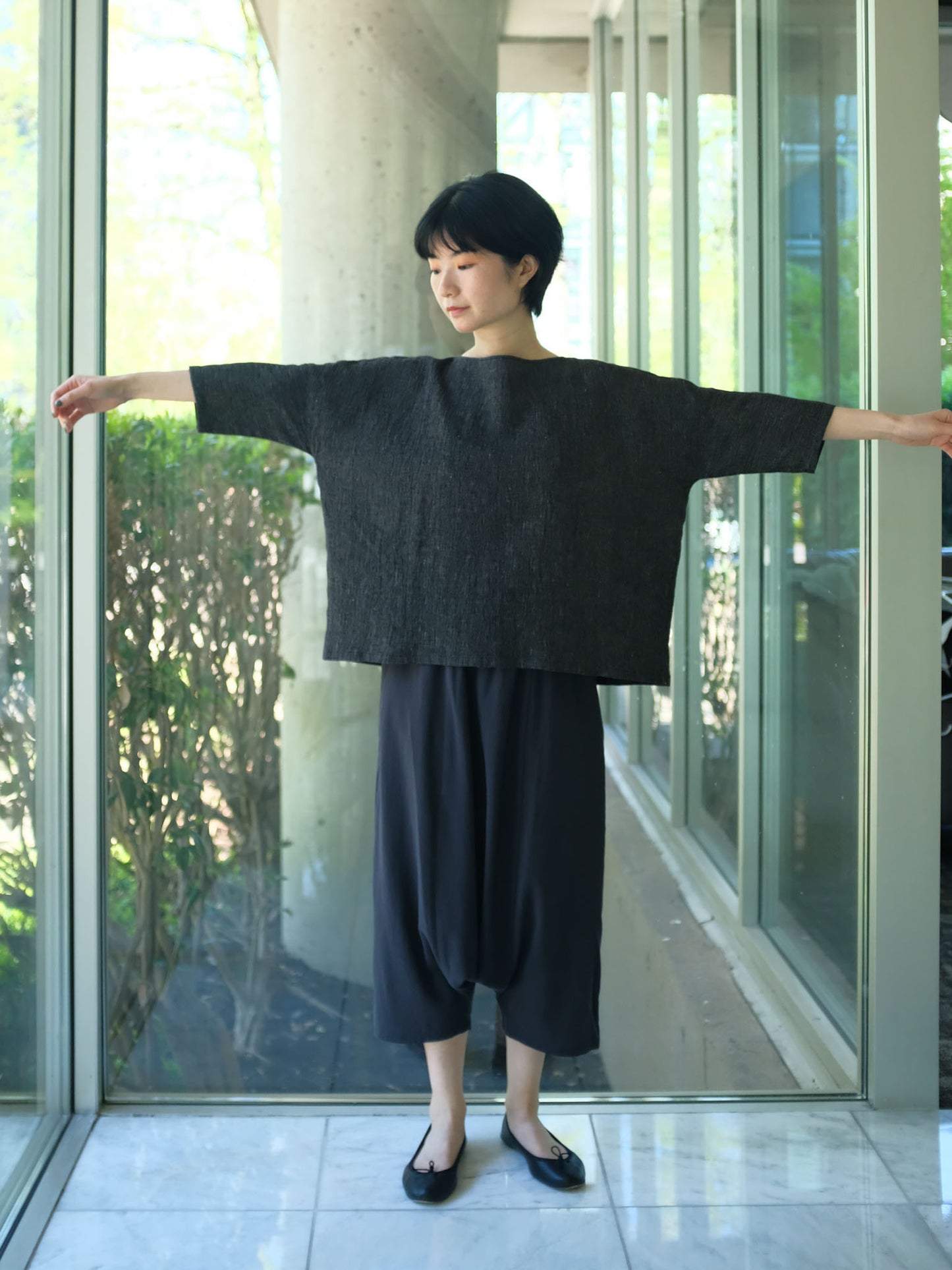 evam eva linen cotton pullover - Sumi