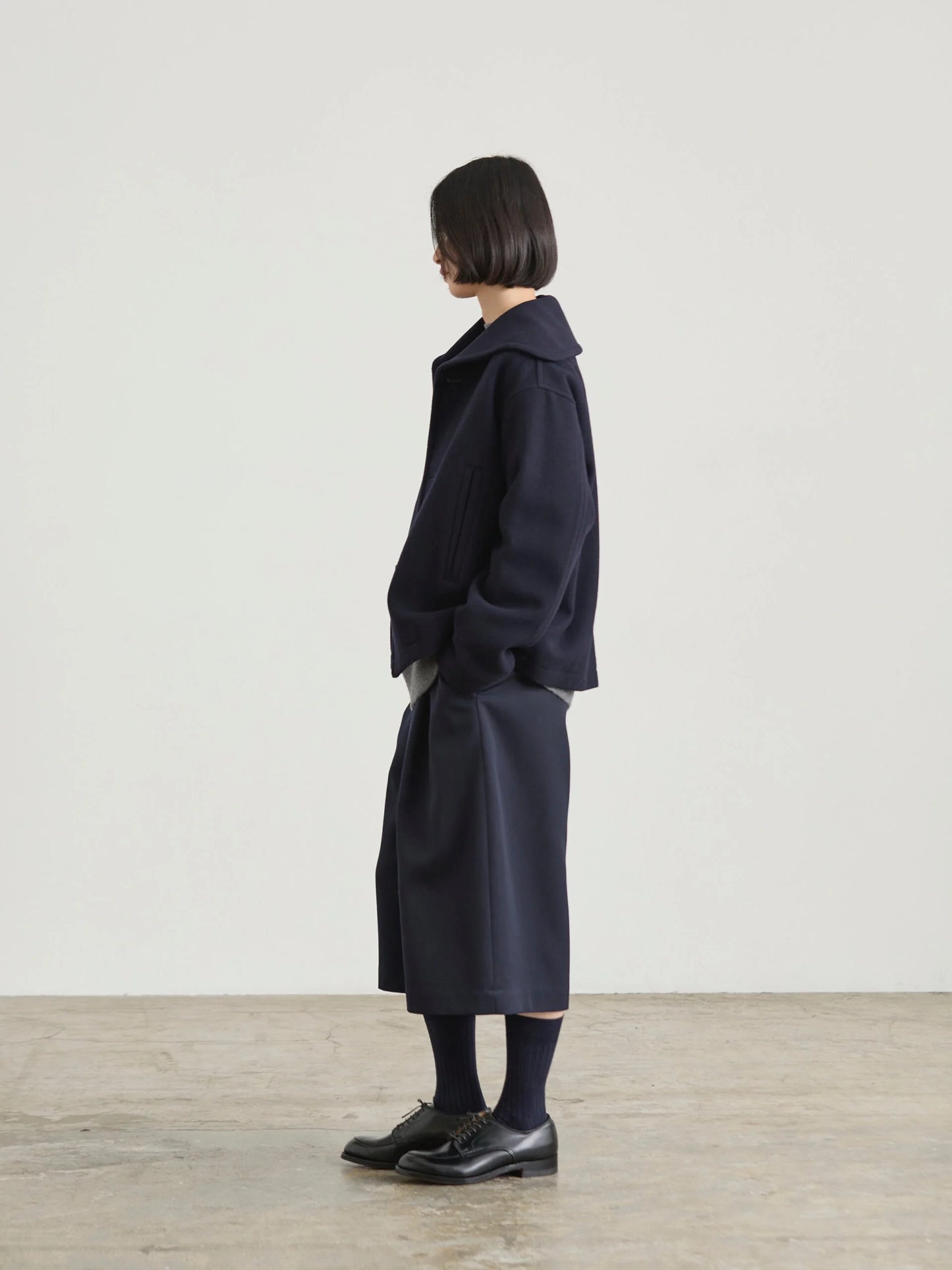 Nicholson & Nicholson My Sailor Wool Coat - Navy