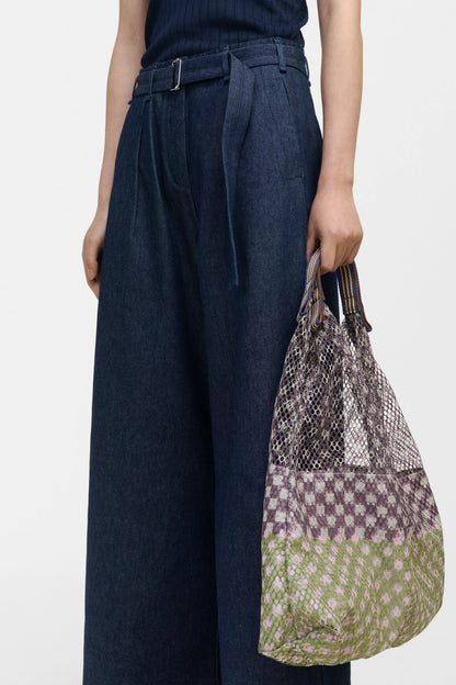 SS26 ÉPICE Paris Elziver Triangle S2638 Bag - Moss