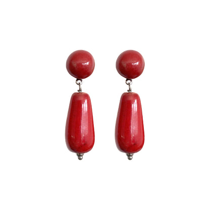 Arriving Soon: Blanca Olmos El Rocío Earrings - Red