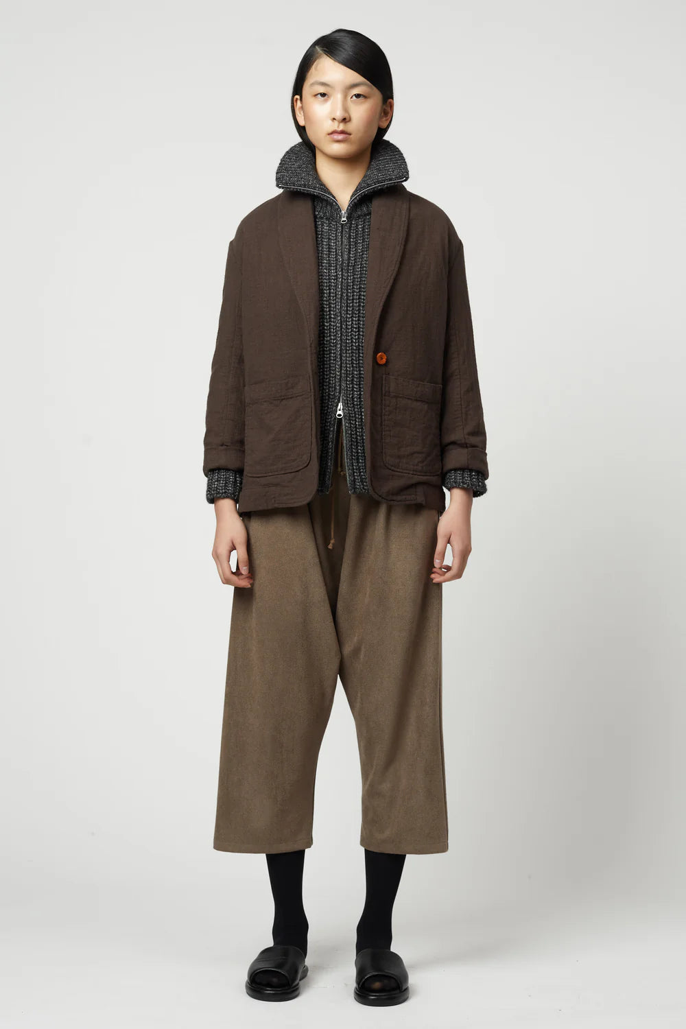 Atelier Delphine Elliot Jacket - Brown