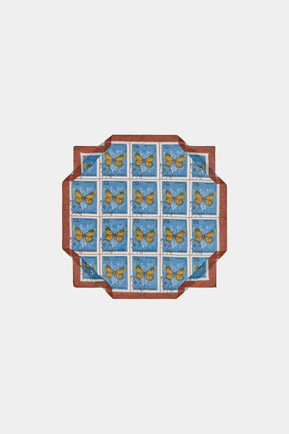 SS26 ÉPICE Paris Square Scarf PS2664 - Sky