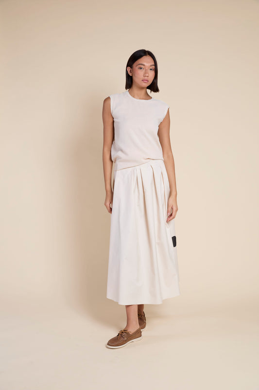 Francesca Marchisio Arrow Dot Skirt