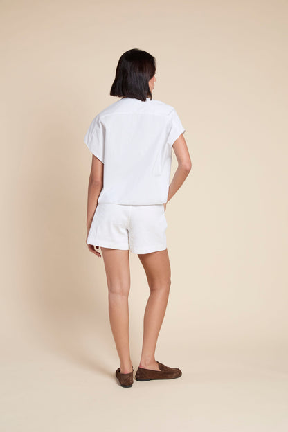 Francesca Marchisio Ribbon Stripe Top