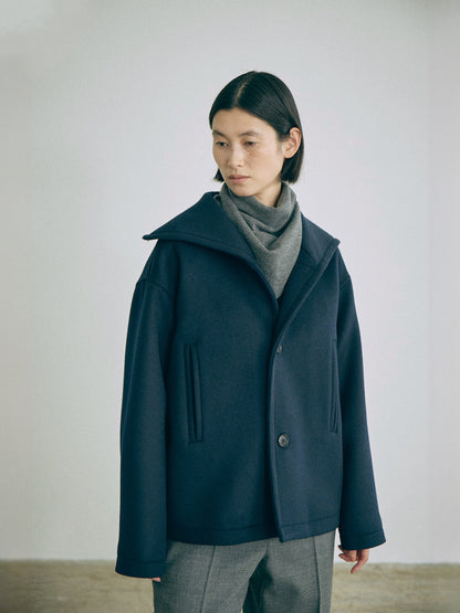 Nicholson & Nicholson My Sailor Wool Coat - Navy