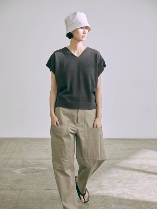 [Arriving Soon] Nicholson & Nicholson Diver Top - Charcoal