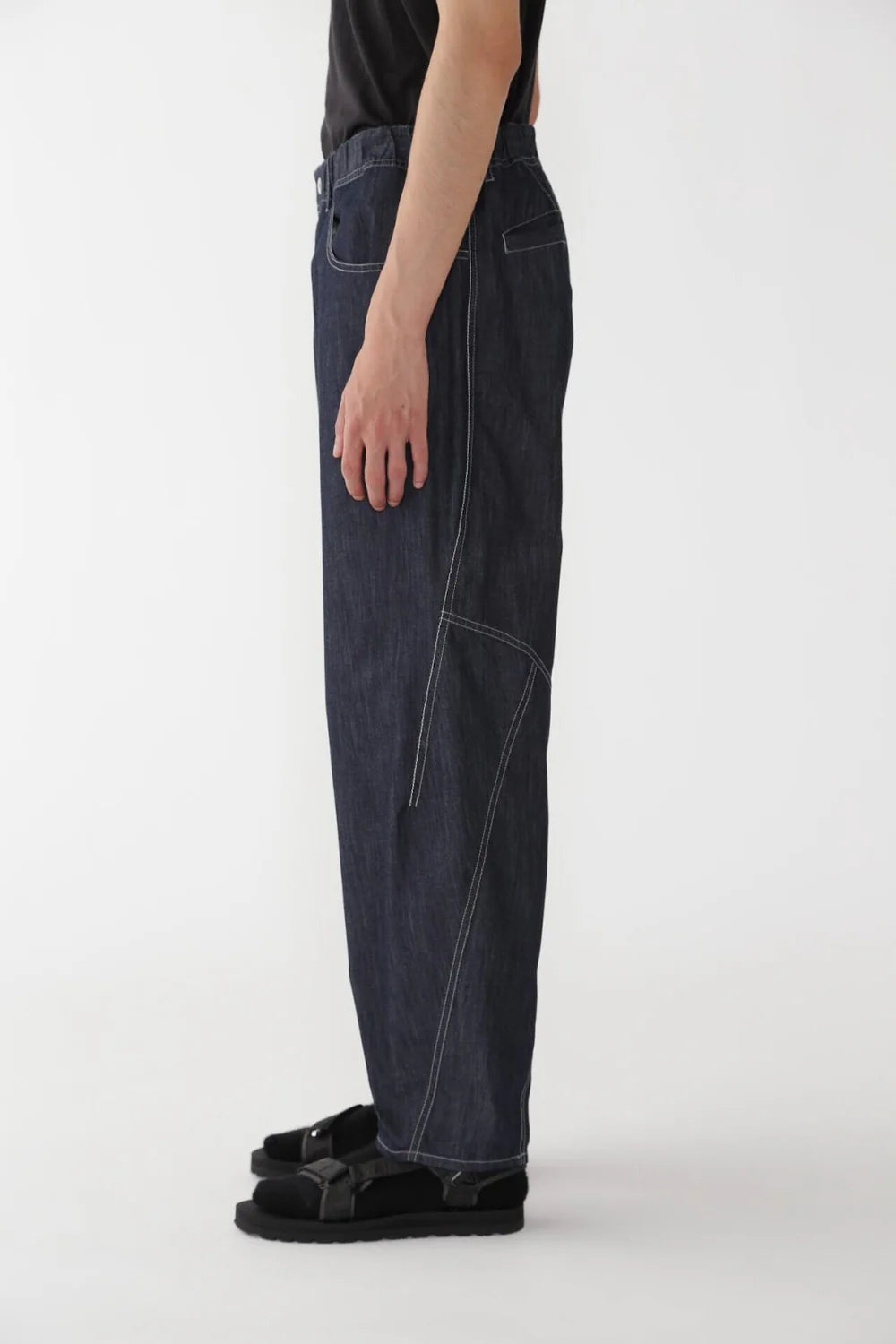 And Wander Dry Easy Denim Wide Pants