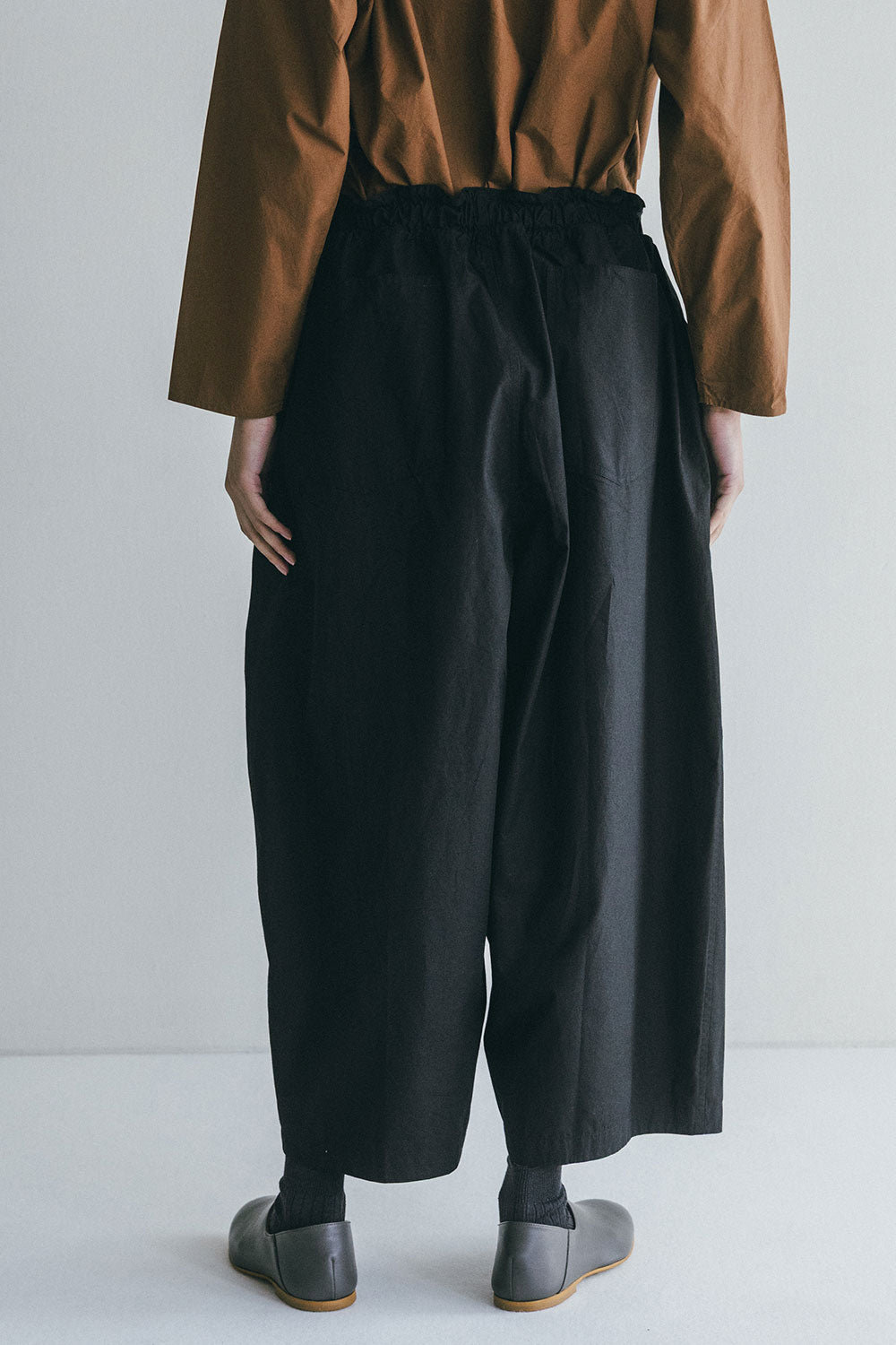 Fog Linen Work Anil Pants - Black