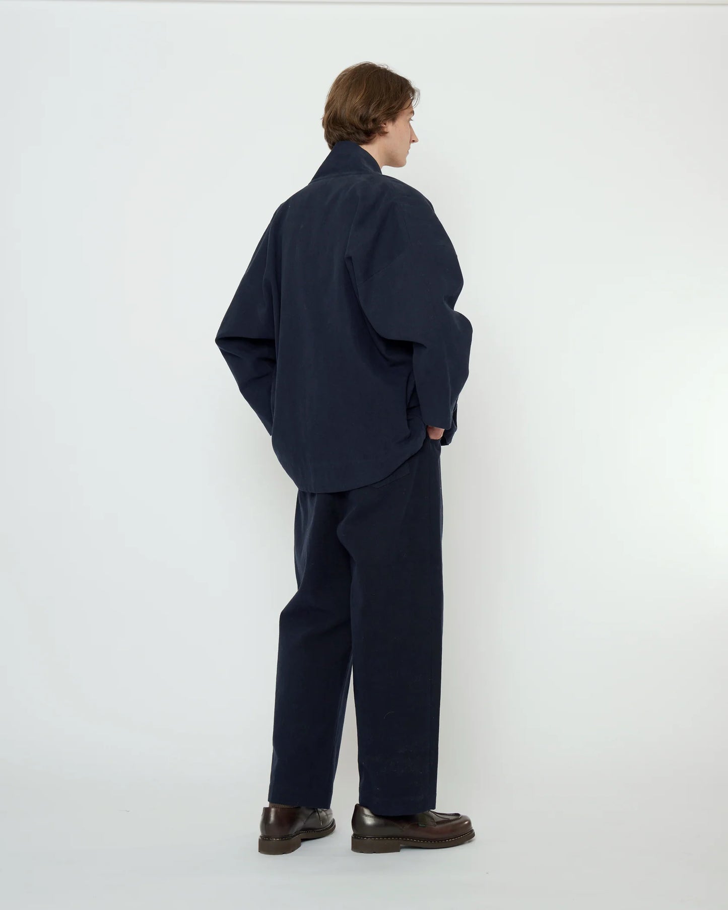 7115 by Szeki Unisex Signature Sumo Jacket - Fall Edition - Navy Black