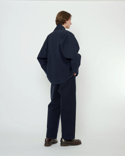 7115 by Szeki Unisex Signature Sumo Jacket - Fall Edition - Navy Black