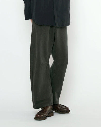 7115 by Szeki Unisex Curve Legged Work Trouser - Washed Black