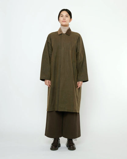 7115 by Szeki Unisex Signature Duster Coat - Fall Edition - Olive Brown