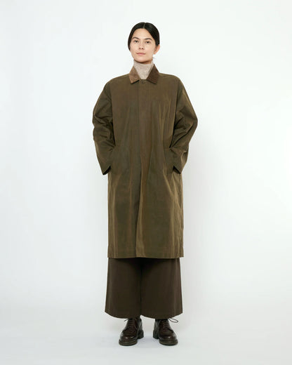 7115 by Szeki Unisex Signature Duster Coat - Fall Edition - Olive Brown
