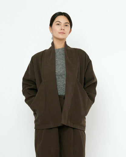 7115 by Szeki Unisex Signature Sumo Jacket - Fall Edition - Taupe Brown