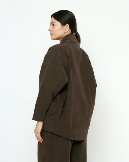 7115 by Szeki Unisex Signature Sumo Jacket - Fall Edition - Taupe Brown