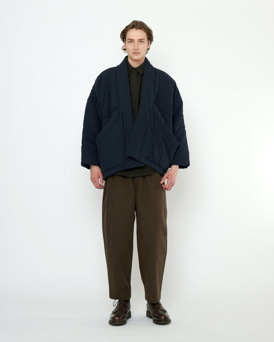 7115 by Szeki Unisex Signature Sumo Puffer - Textured Edition - Navy