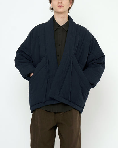7115 by Szeki Unisex Signature Sumo Puffer - Textured Edition - Navy
