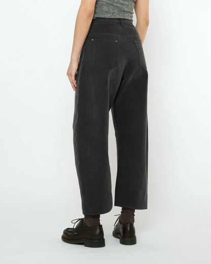 7115 by Szeki Unisex Curve Legged Work Trouser - Washed Black