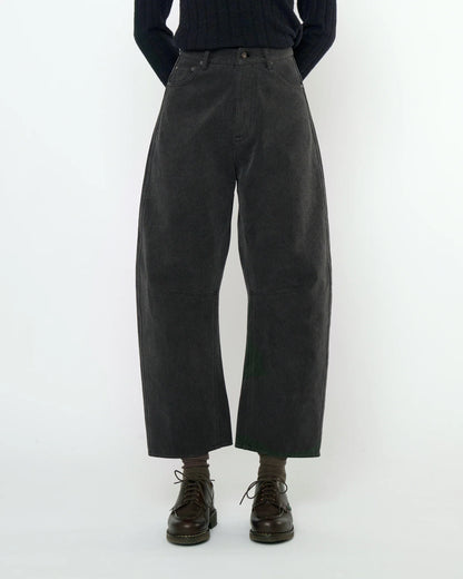 7115 by Szeki Unisex Curve Legged Work Trouser - Washed Black