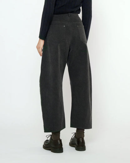 7115 by Szeki Unisex Curve Legged Work Trouser - Washed Black