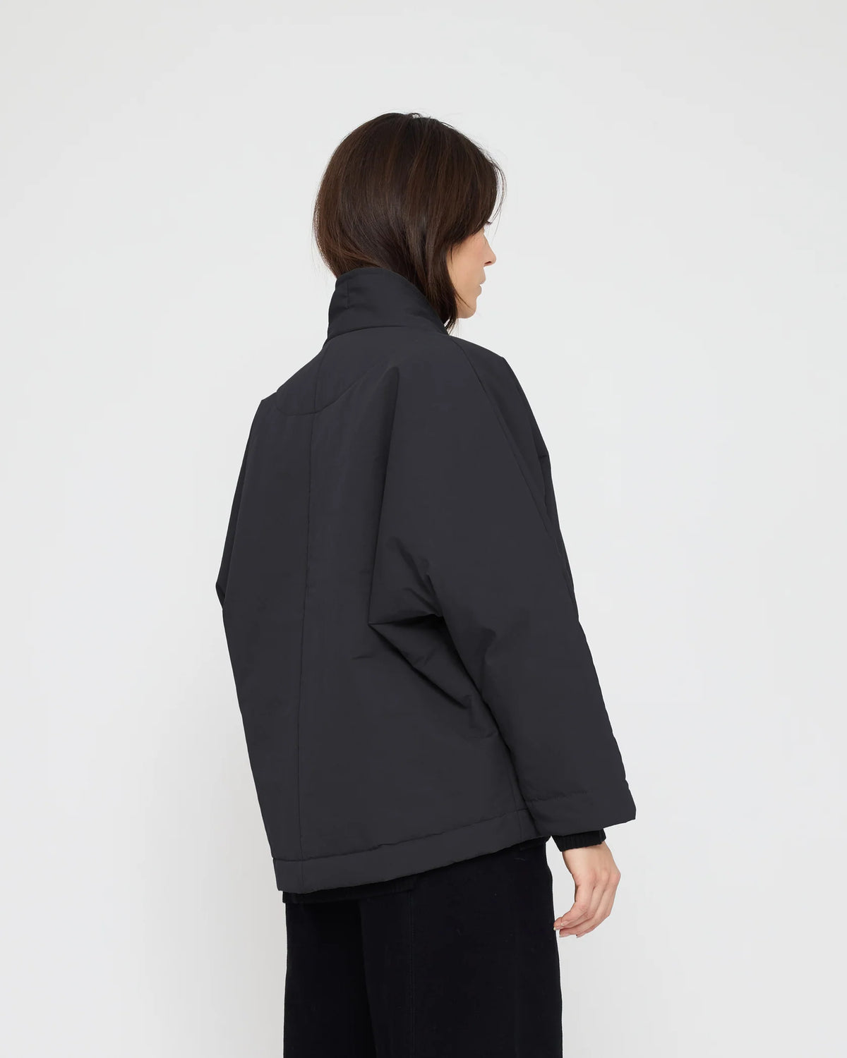 7115 by Szeki Unisex Reversible Padded Blazer - Charcoal & Tan