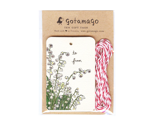 Lily Gift Tags (set of 10)