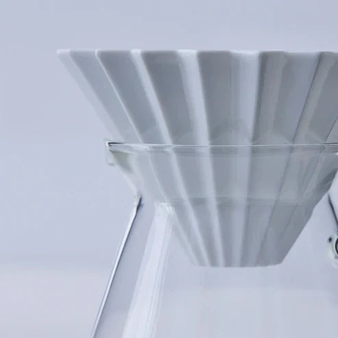 Origami x Hario Glass Coffee Server