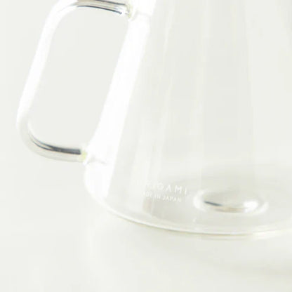Origami x Hario Glass Coffee Server
