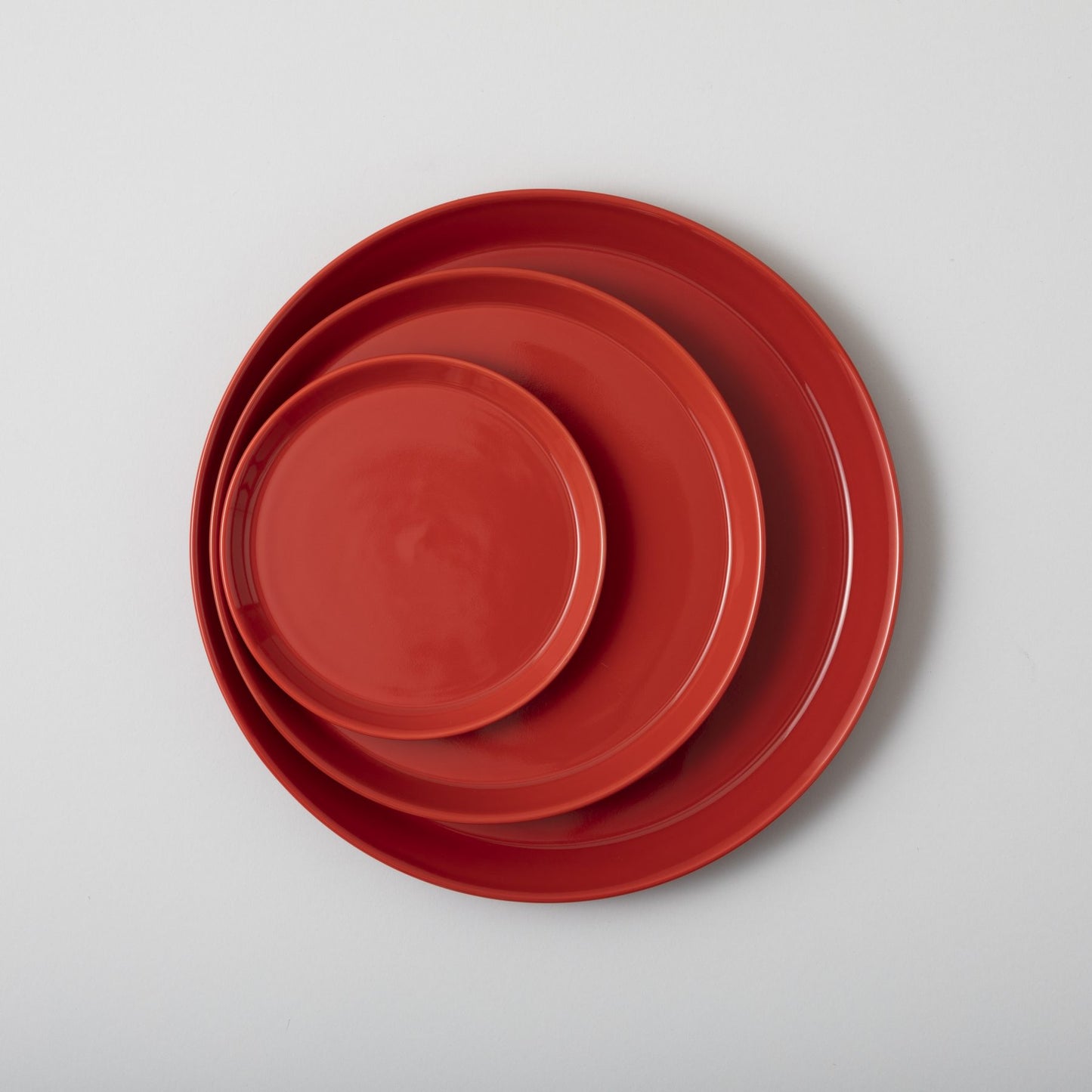 Maruhiro Hasami Plate Large - Red
