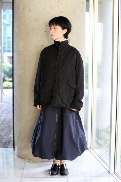 Veritecoeur Garment-dye Trench Coat - Black