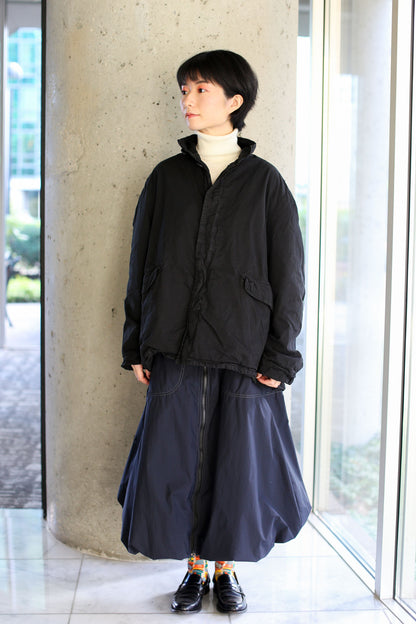 Veritecoeur Garment-dye Trench Coat - Black