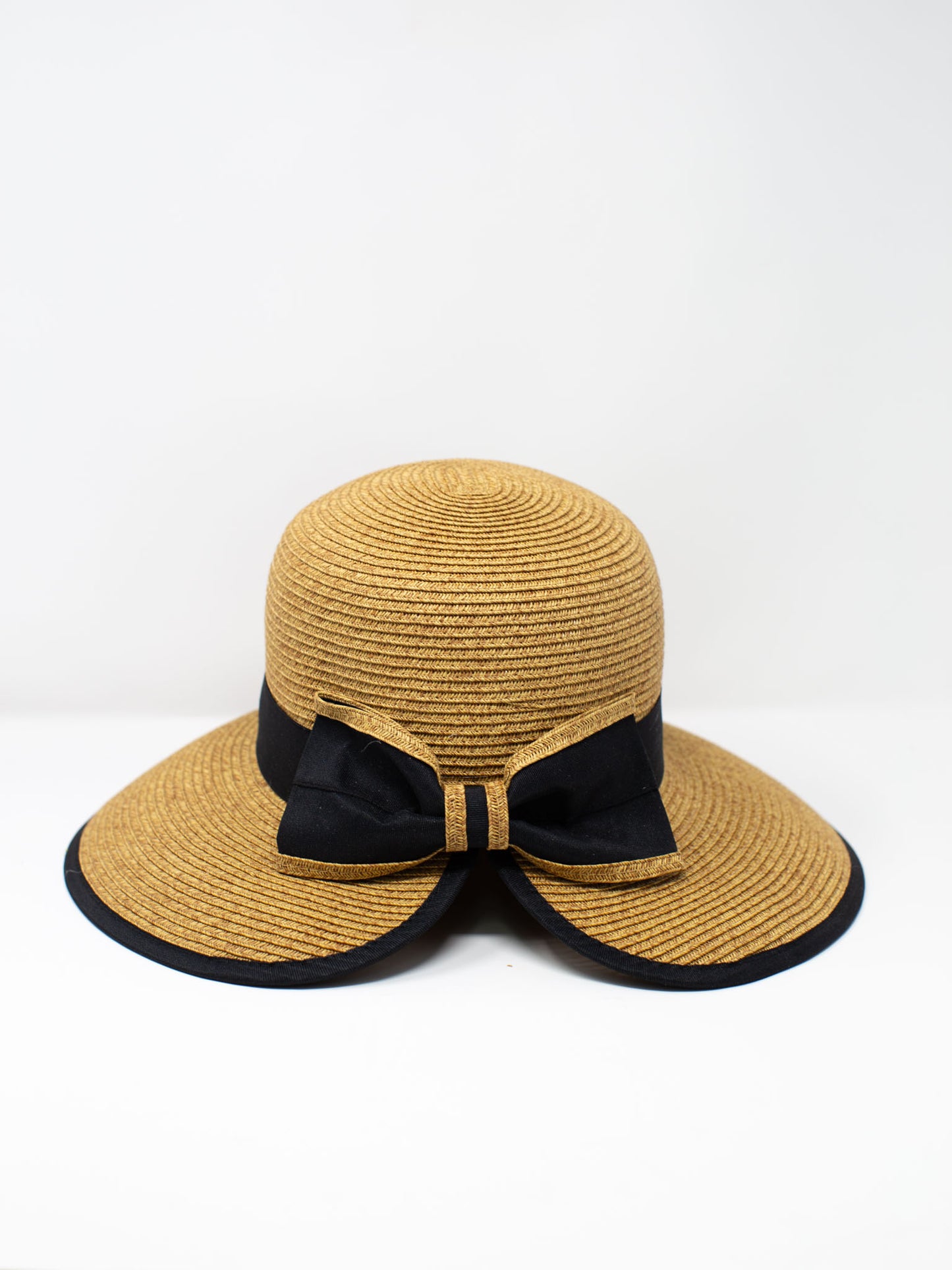 Toucan Collection Bow Sun Hat (Black)