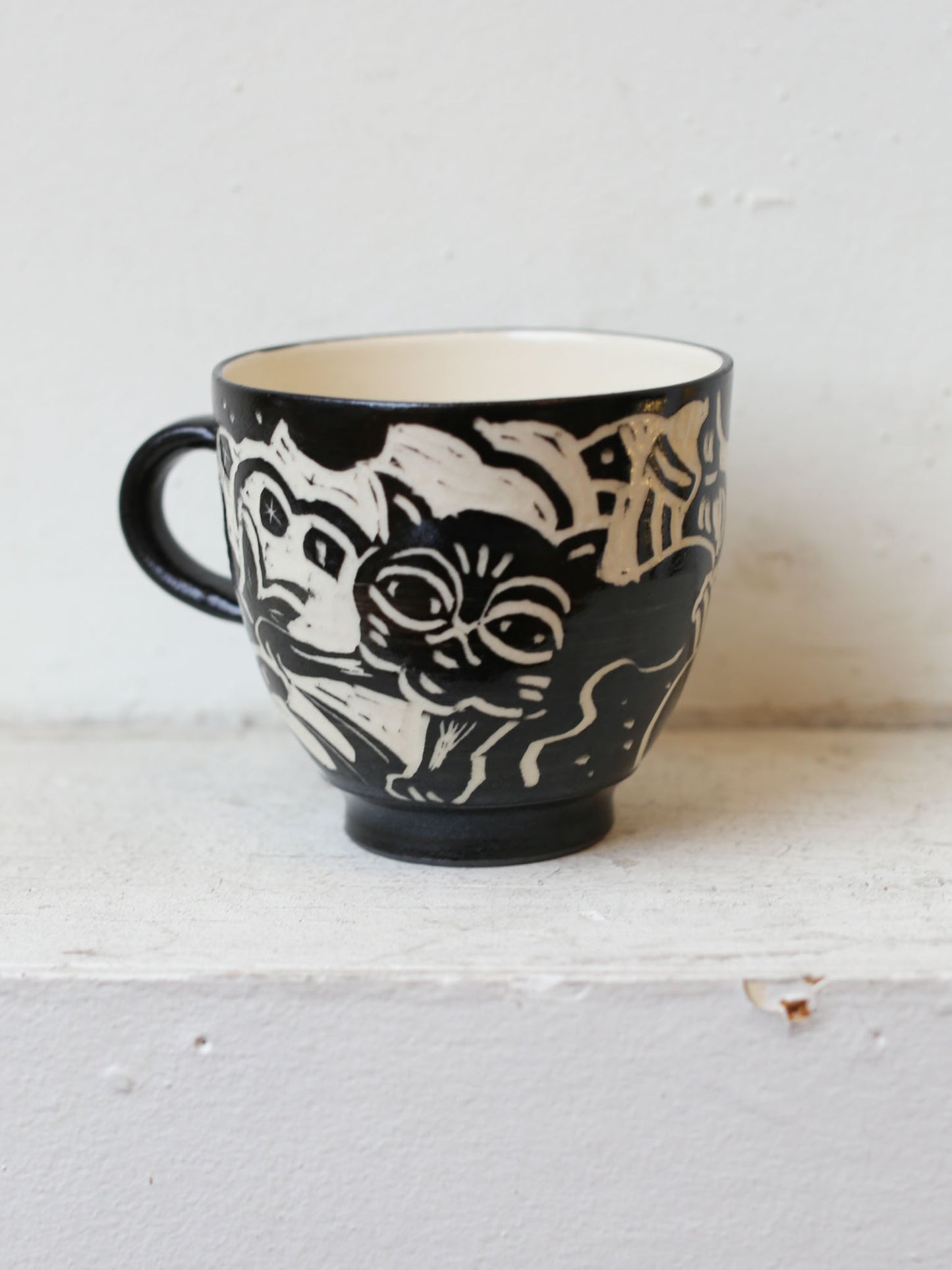 [No. 8] Cat Mug by Misao Yajima 矢島操 (Copy)