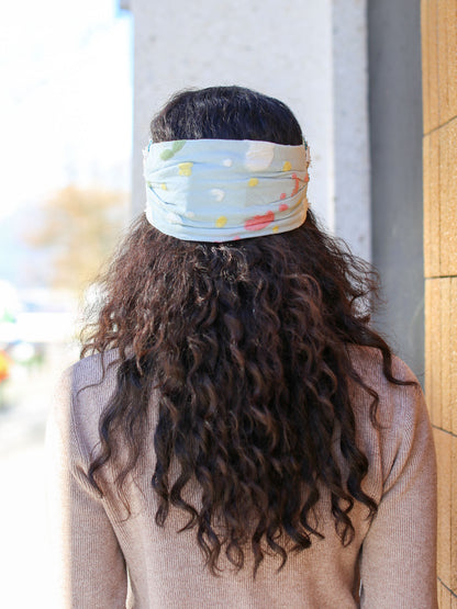 M. & Kyoko Headband - Blue