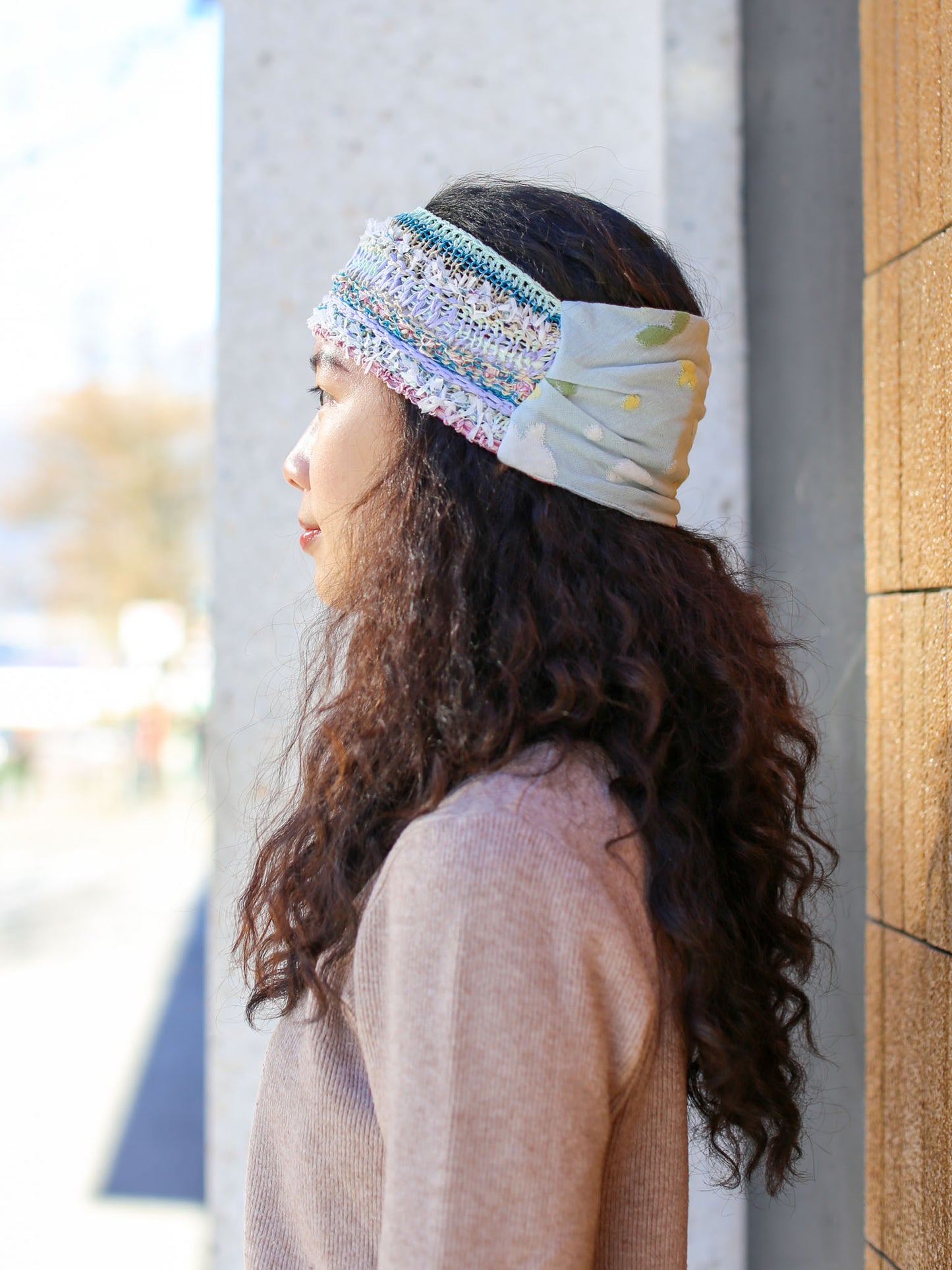 M. & Kyoko Headband - Blue