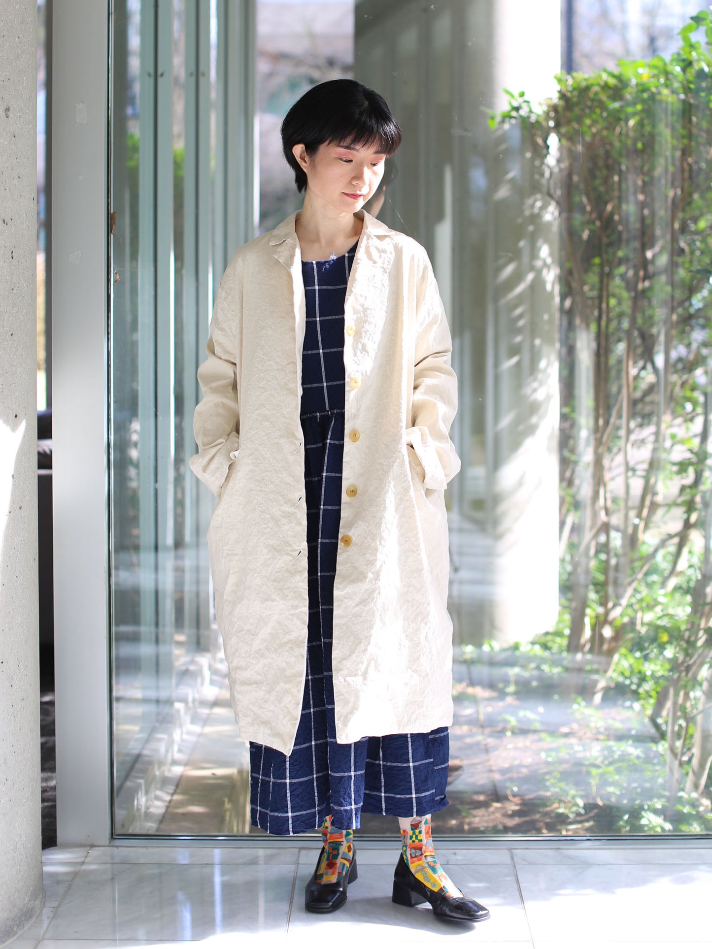 Hannoh Wessel Coat Chloe - Natural