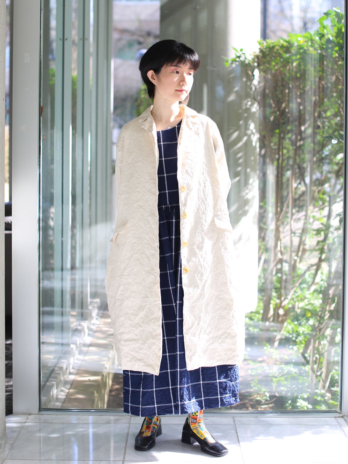 Hannoh Wessel Coat Chloe - Natural