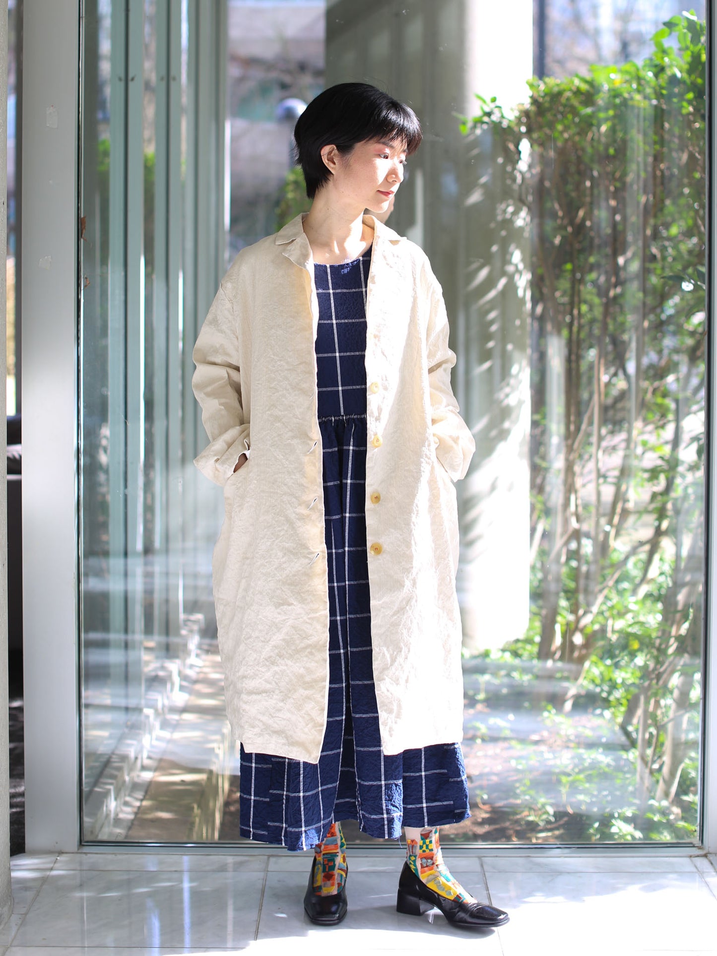 Hannoh Wessel Coat Chloe - Natural