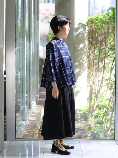 Hannoh Wessel Shirt Savannah - Navy Check