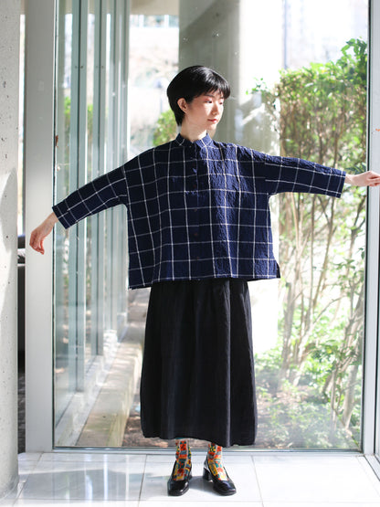 Hannoh Wessel Shirt Savannah - Navy Check