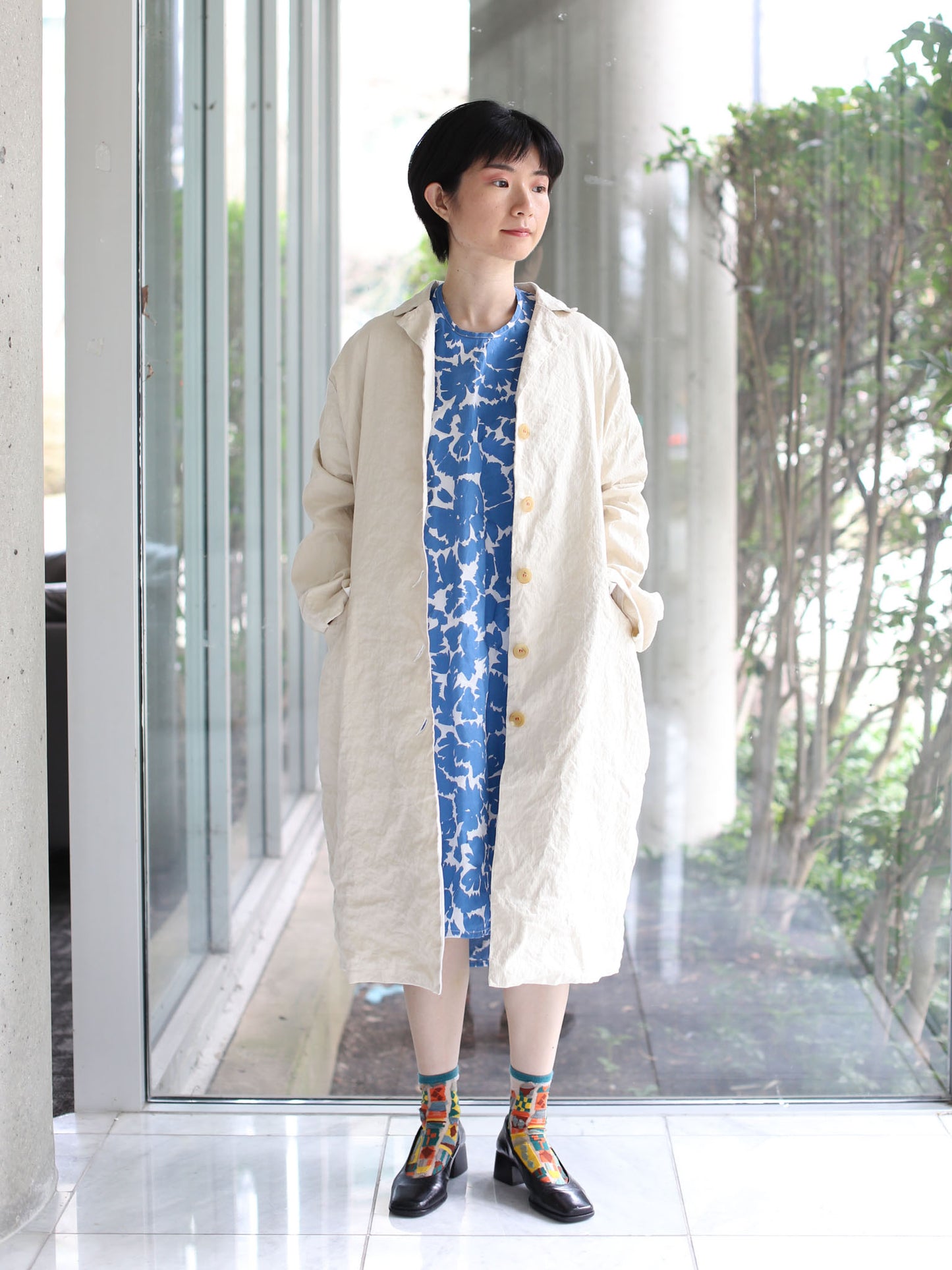 Hannoh Wessel Coat Chloe - Natural