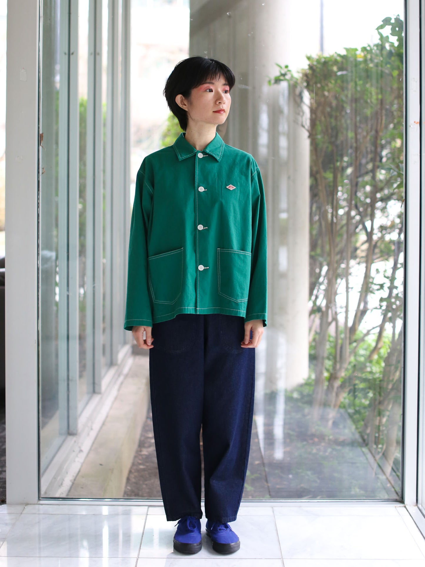 DANTON Shirt Coveralls-Green