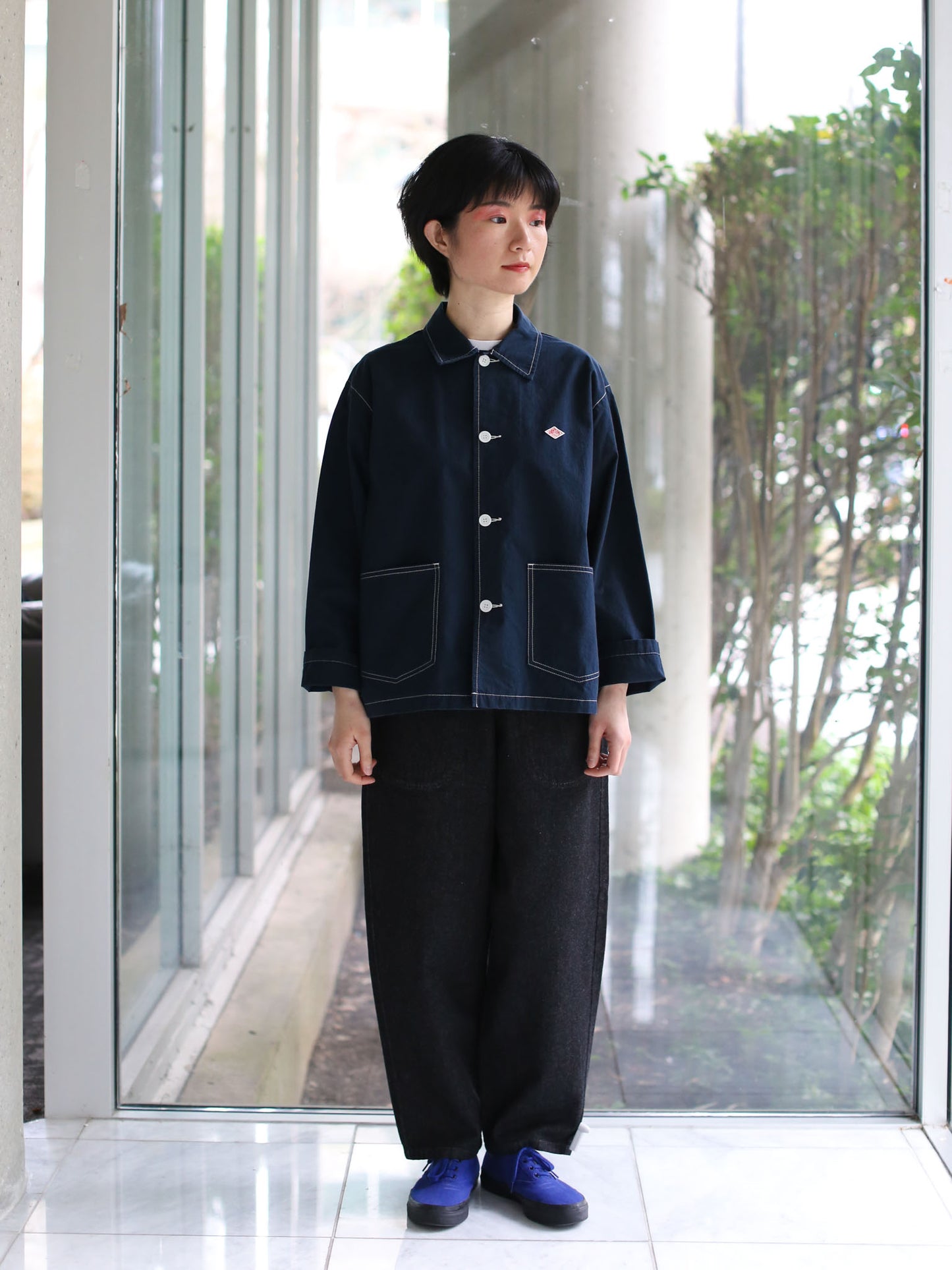 DANTON Shirt Coveralls - Dark Navy