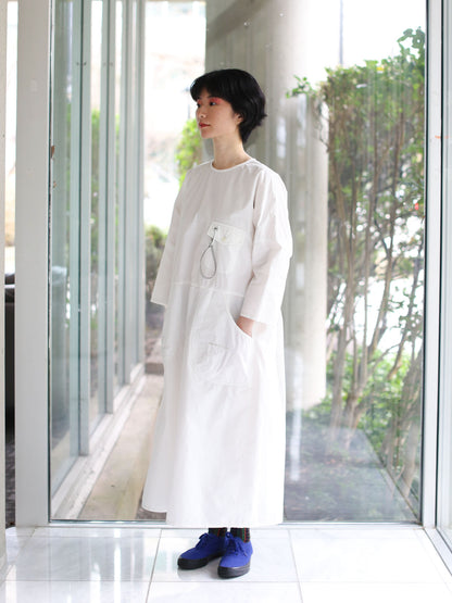 And Wander CORDURA Cotton Dress - Off-white