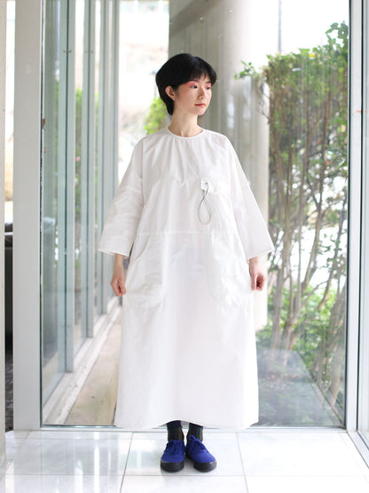 And Wander CORDURA Cotton Dress - Off-white