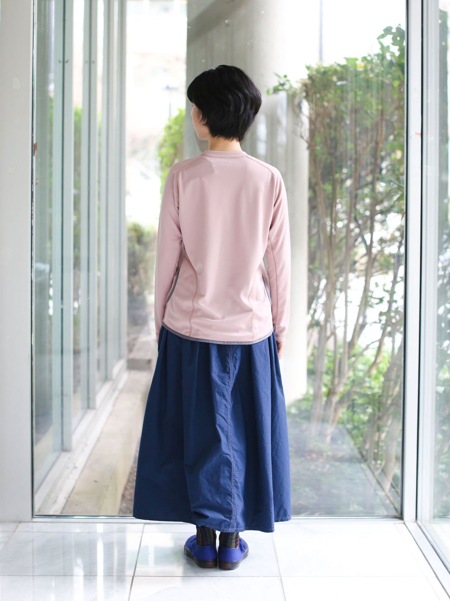 And Wander Dry Jersey Raglan Long-sleeve Tee - Pink