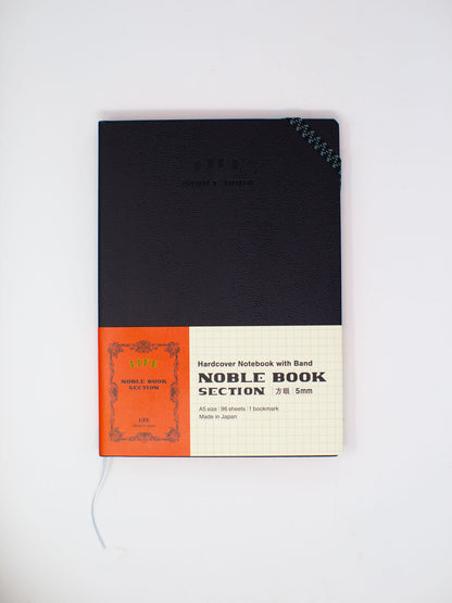 LIFE Hardcover Notebook with Band (Grid)