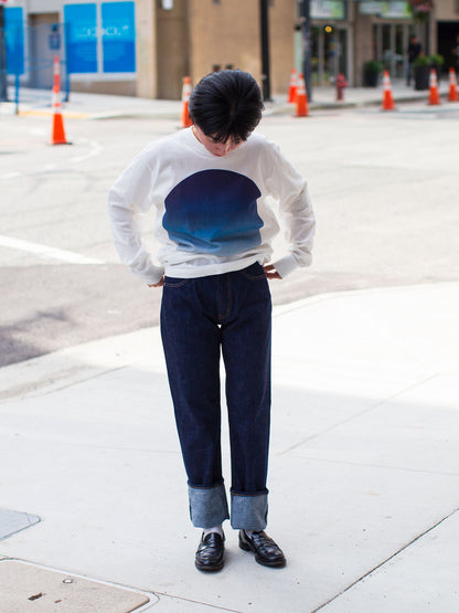 Blue Blue Japan Unisex Woven Selvedge Denim Straight-leg Jeans