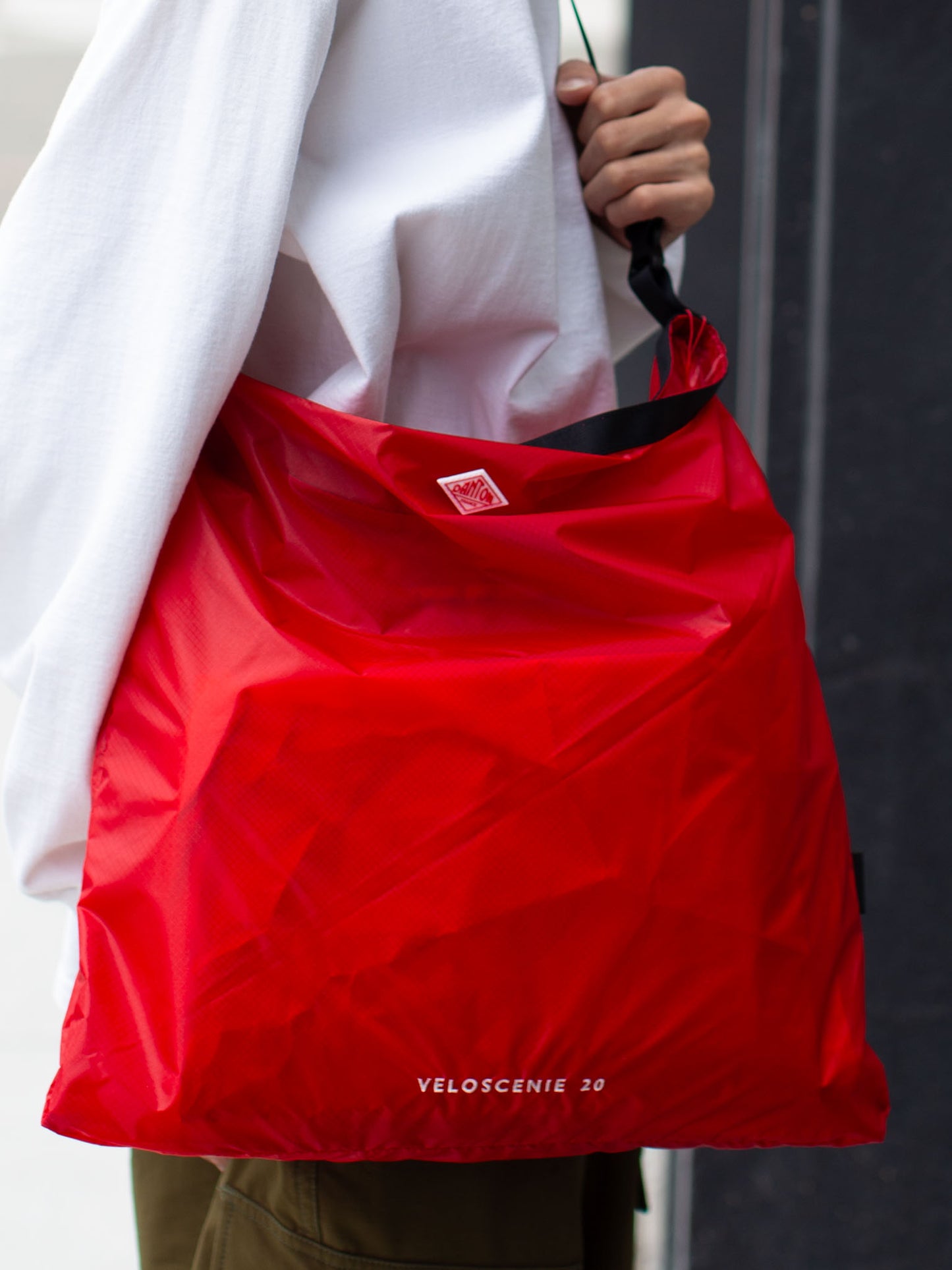 Danton Cordura Shoulder Bag [VELOSCENIE 20] - Red